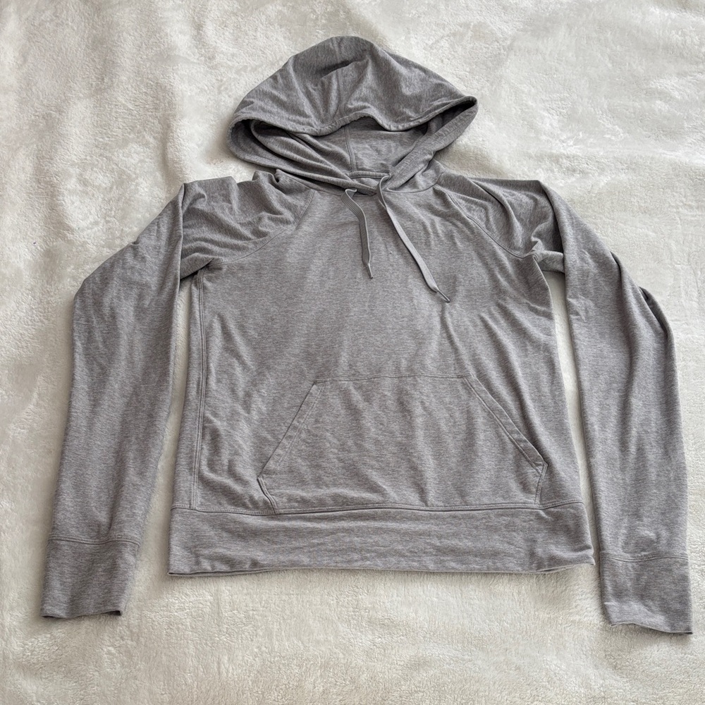 Outdoor Voices Gray lightweight Hoodie